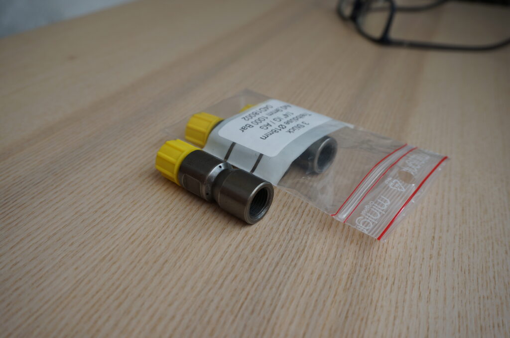 Dysza napędowa Ø 18mm, GW 1/4″, GZ 1/4″, 1000 bar